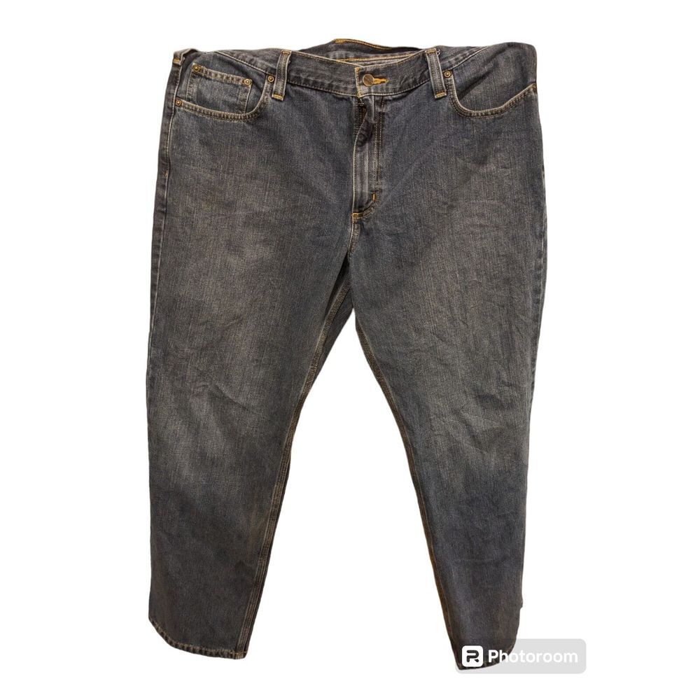 Carhartt Mens Relaxed Fit Blue‎ Jeans 38x30 Workwear Denim Pants